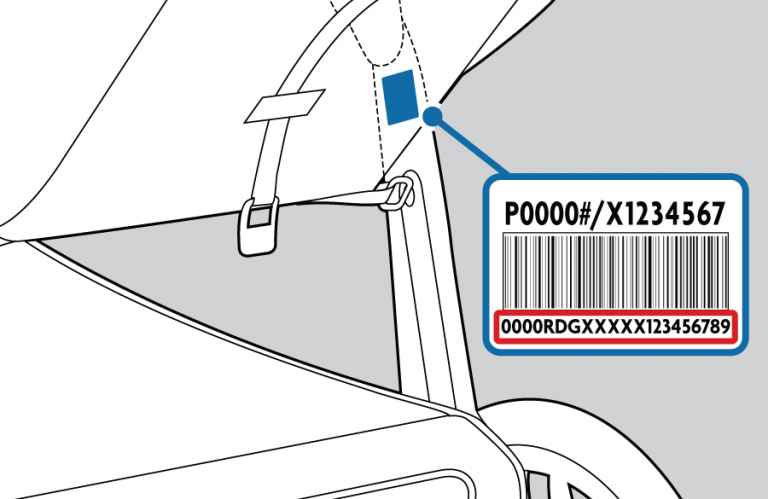 NO SEU Ridge O número de série é uma longa sequência de caracteres que se encontra num autocolante com um código de barras no lado direito da estrutura do carrinho, acima da roda traseira.